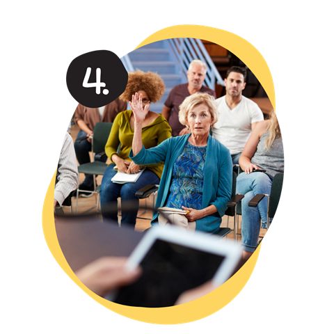 Stap 4: een bijeenkomst met professionals