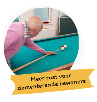 Meer rust voor dementerende bewoners